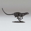 Bronze Cheetah Sculpture: Large Running Cheetah by Jonathan Sanders