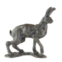 Bronze Hare Sculpture: Large Hare All Ears by Sue Maclaurin