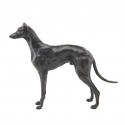 Bronze Dog Sculpture: Standing Greyhound by Sue Maclaurin