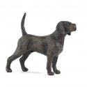 Bronze Dog Sculpture: Female Standing Beagle by Sue Maclaurin