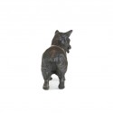 Bronze Dog Sculpture: Standing Corgi by Sue Maclaurin