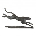 Bronze Cheetah Sculpture: Large Flying Cheetah Jonathan Sanders