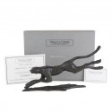 Bronze Cheetah Sculpture: Large Flying Cheetah Jonathan Sanders