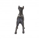 Bronze Dog Sculpture: Standing Bull Terrier by Sue Maclaurin 