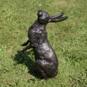 Garden Star Gazing Hare by Sue Maclaurin (Life Size)