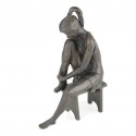 Wedgwood Museum Original Bronze Sculpture: Large Resting Dancer by Jonathan Sanders