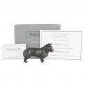 Bronze Dog Sculpture: Standing Corgi by Sue Maclaurin