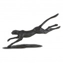 Bronze Cheetah Sculpture: Flying Cheetah II by Jonathan Sanders