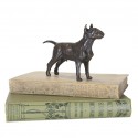 Bronze Dog Sculpture: Standing Bull Terrier by Sue Maclaurin 