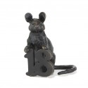 Bronze Mouse Sculpture: Celebration Mouse - 18