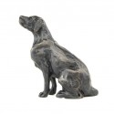 Bronze Dog Sculpture: Female Sitting Labrador Maquette by Sue Maclaurin