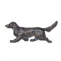 Trotting Long Haired Dachshund by Sue Maclaurin