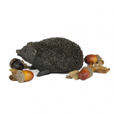 Bronze Hedgehog Sculpture: Rambling Hedgehog by Jonathan Sanders
