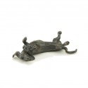 Bronze Dog Sculpture: Dachshund Maquette by Sue Maclaurin