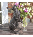 Garden Star Gazing Hare by Sue Maclaurin (Life Size)