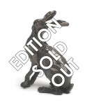 Bronze Hare Sculpture: Listening Hare by Sue Maclaurin