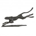 Bronze Cheetah Sculpture: Large Flying Cheetah Jonathan Sanders