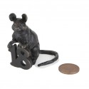 Bronze Mouse Sculpture: Celebration Mouse - 18