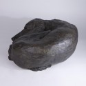 Bronze Dog Sculpture: Lying Setter by Elizabeth Foster