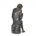 Wedgwood Museum Original Bronze Sculpture: Seated Boy II by Jonathan Sanders