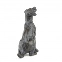 Bronze Dog Sculpture: Sitting Springer Spaniel by Sue Maclaurin