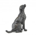 Bronze Dog Sculpture: Sitting Springer Spaniel by Sue Maclaurin